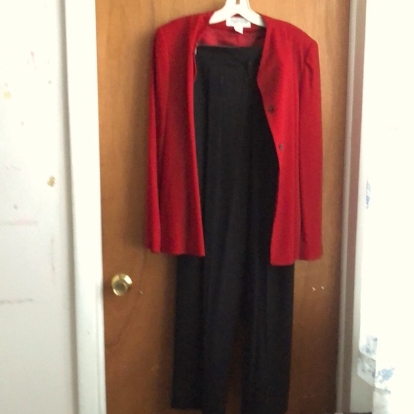 Vintage Jones New York fully lined wool jacket and pants size 12 - Picture 1 of 6